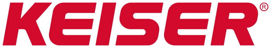 Keiser logo representing a leading fitness equipment brand partner of NJB Training in Mount Pleasant, South Carolina.